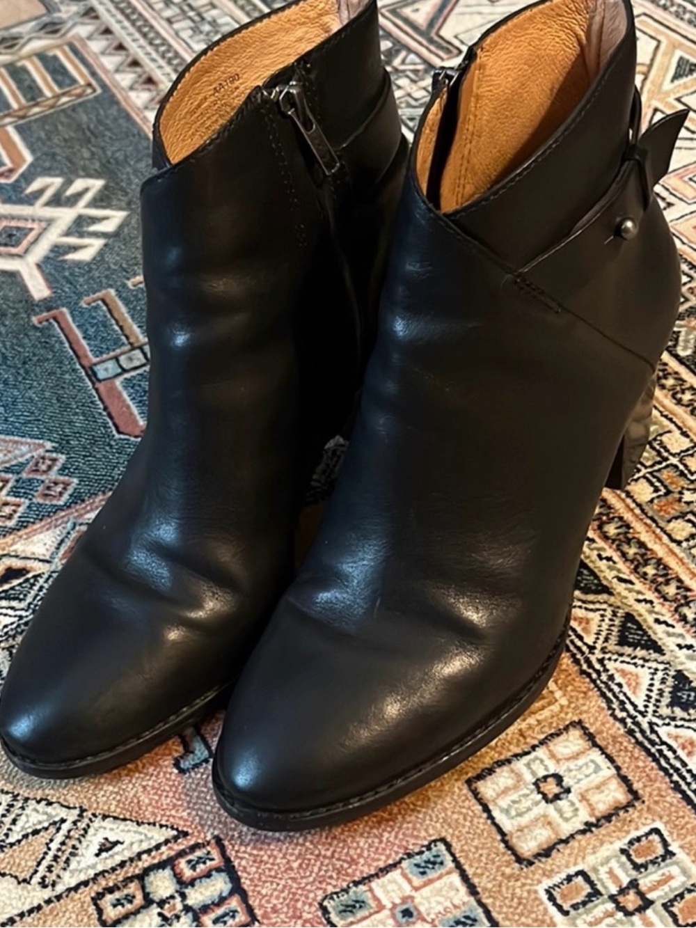 Madewell Black Leather Boots